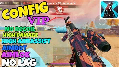 CONFIG VIP BRUTAL FREE BLOOD STRIKE NO RECOIL AIM ASSIST HIGH DAMAGE