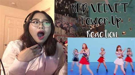 Red Velvet 레드벨벳 Power Up Mv Reaction Youtube