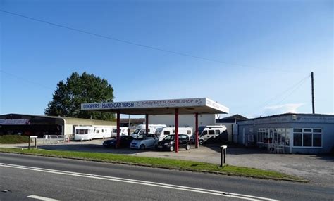 Garage On The A165 JThomas Geograph Britain And Ireland