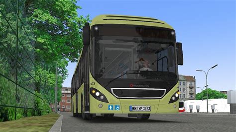 OMSI 2 Add On Hamburg HafenCity Volvo 7900 Hybrid Bus YouTube