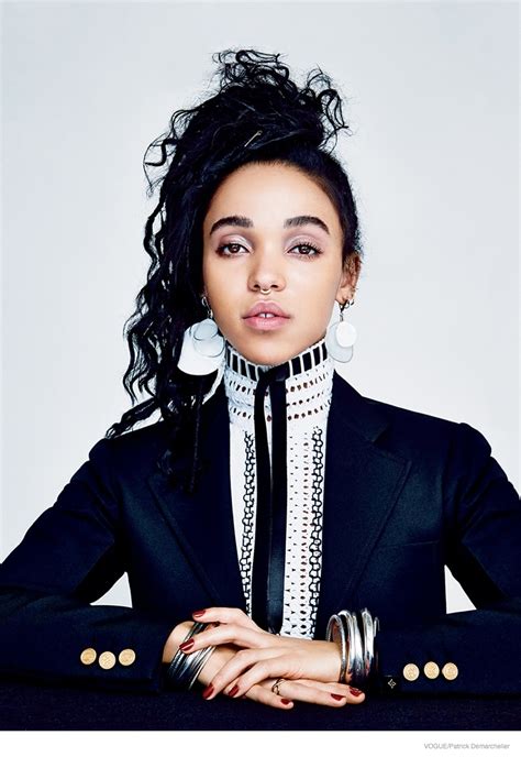 Fka Twigs Rocks Bold Earrings For Vogue Photos Fashion Gone Rogue