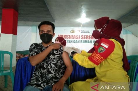 Di Kendari Penerima Vaksinasi Dosis Lengkap Mencapai Jiwa