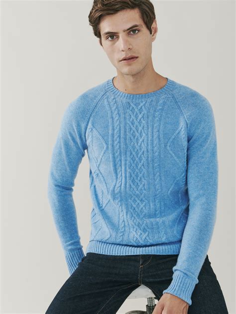 Blue Long Sleeve Sweater Atelier Yuwa Ciao Jp