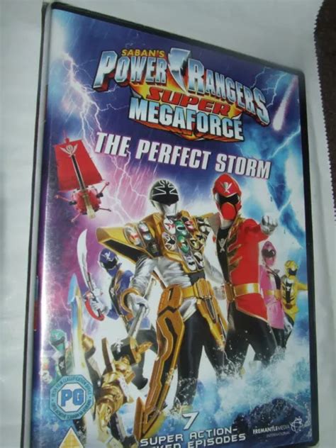 POWER RANGERS SUPER Megaforce The Perfect Storm DVD NEW SEALED 7