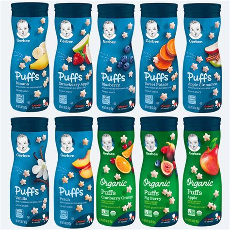 Gerber Puffs, Babies & Kids, Nursing & Feeding, Weaning & Toddler ...