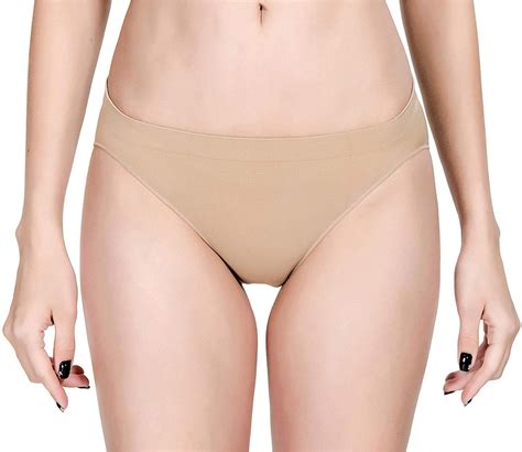 Molldan Pro Dance Ballet Briefs For Women And Girls Seamless Beige