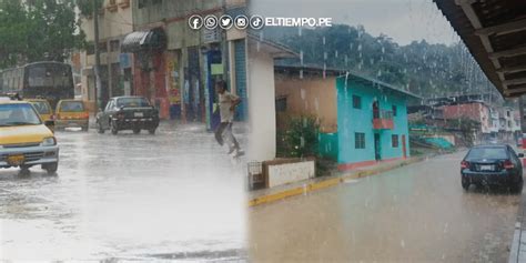 El Senamhi pronostica lluvias para hoy y mañana Diario El Tiempo