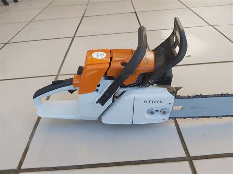 Stihl Ms Magnum With New Inch Bar And Chain Chainsaw Parts World