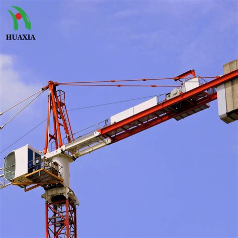 Tower Crane 6t Construction Building Top Kits Luffing Tower Crane For