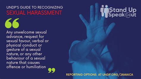 Sexual Harassment Online Resource Center United Nations Development