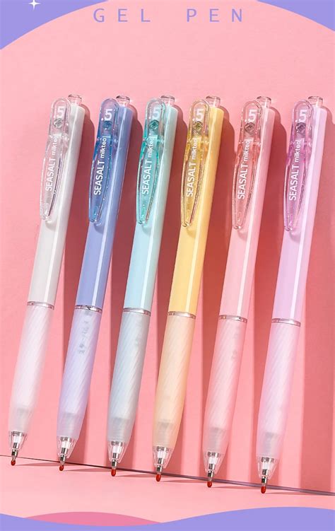 Fresh And Exquisite Meet The Sea Of Flowers Gel Pen Creative Pen Clip