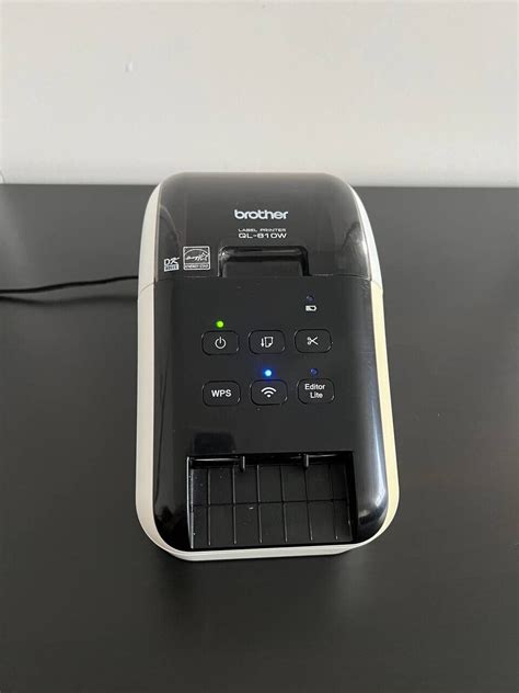 Brother Ql 810w Label Printer Wireless Tested And Working 4977766771320