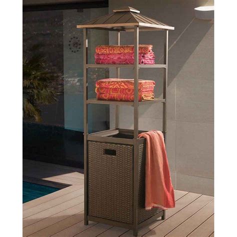 Pool Towel Station Pool Towel Storage Pool Towels Towel Storage