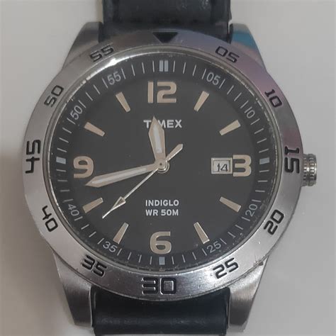 Jam Tangan Timex Indiglo Wr M Fesyen Pria Jam Tangan Di Carousell