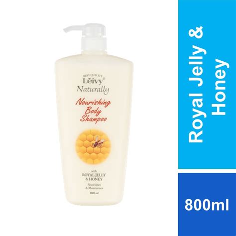 Leivy Naturally Shower Cream Royal Jelly Honey Pump Ml