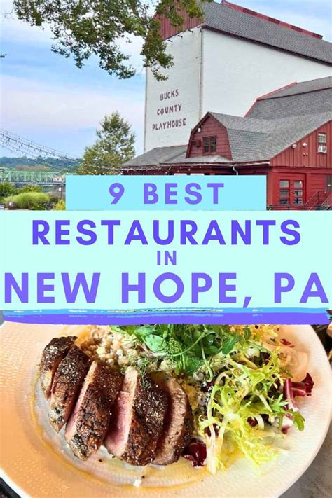 9 Best Restaurants in New Hope PA