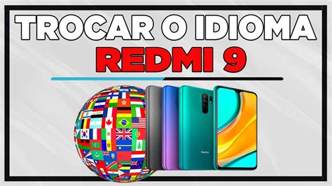 Como Mudar O Idioma Do Xiaomi Redmi 9 YouTube