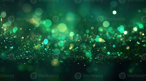 Abstract Bokeh Green Glitter Background 34233795 Stock Photo at Vecteezy