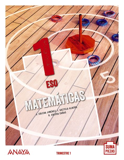 Solucionario Matematicas 1 ESO Anaya Suma Piezas PDF Ejercicios Resueltos