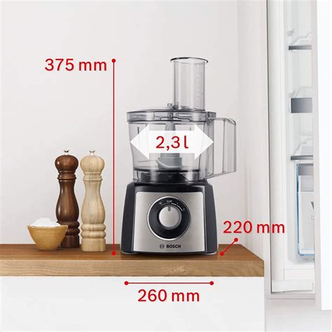 Bosch Food Processor 900 Watt MultiTalent 3 Plus 50 Function Color