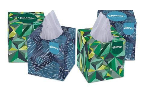 Kleenex Facial Tissue Box 60041B Cube Box Facial Tissue 4 Tissue