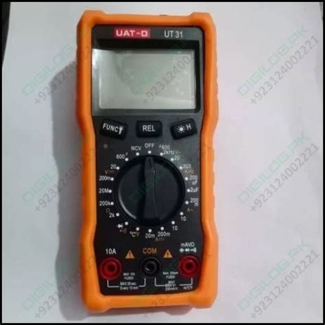 Digital Display Multimeter Ut 31 Non Contact Voltmeter Ammeter Ohm