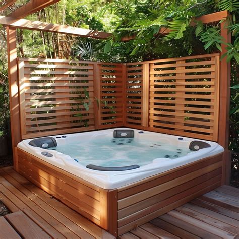 Don T Let Prying Eyes Ruin Your Soak 20 Hot Tub Privacy Ideas HearthandPetals