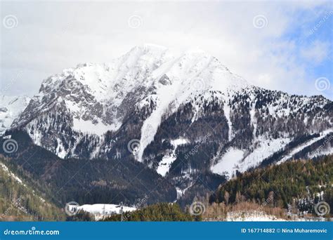 Nature in Bosnia stock photo. Image of bosnia, snow - 167714882