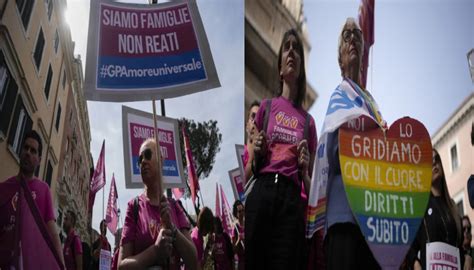 Italy Extends Surrogacy Ban Abroad Sparking Outrage Over Discrimination Against Same Sex Couples