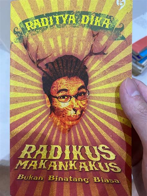 Novel Raditya Dika Marmut Merah Jambu Radikus Makankakus Buku