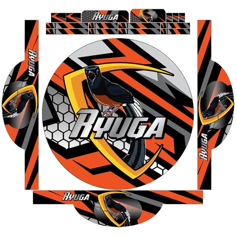 Jual Sticker Decal Custom Sangkar Kandang Burung Murai Motif Racing