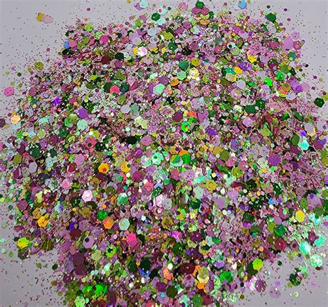 Whoville Chunky Mix Glitter Cured Aroma Beads