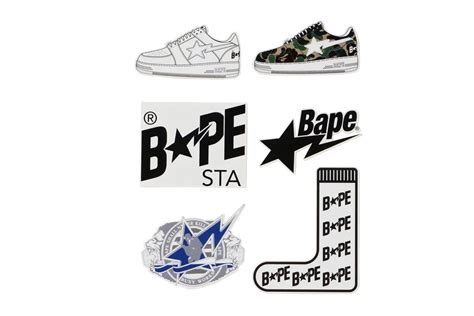 Bape BAPE BAPESTA STICKERS | Grailed