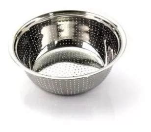 Escorredor De Arroz Legumes Inox Cm Lava Tudo Parcelamento Sem Juros