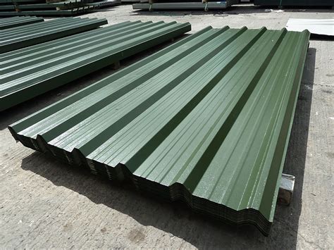 Juniper Green Pvc Plastisol Coated Roofing Sheets