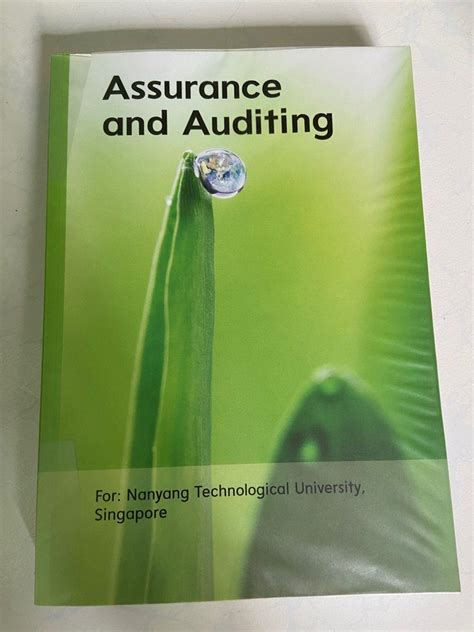 Ntu Ac Assurance And Auditing Tb Hobbies Toys Books Magazines