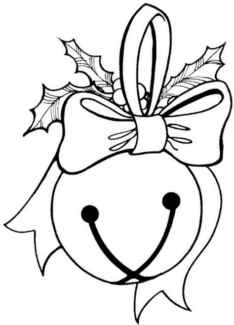 Christmas bells coloring pages to download and print for free