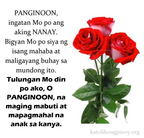 100 KATOLIKONGPINOY On Twitter Panalangin Para Sa Lahat Ng Mga NANAY