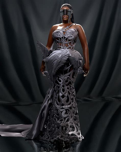 A Quadrennial Tale Behind Nana Akua Addos 3d Eagle Dress And Robotic