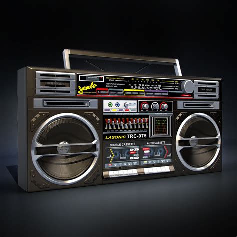 Old School Boombox | Boombox, Radio cassette, Retro radios
