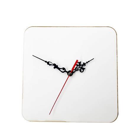 Sublimation MDF Square Wall Clock Titan Jet Africa