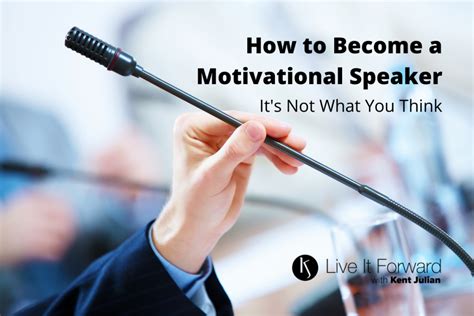 How To Become A Motivational Speaker It S Not What You Think