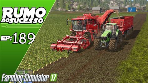 INICIANDO MEGA COLHEITA DE BETERRABA FARMING SIMULATOR 17 189 PT