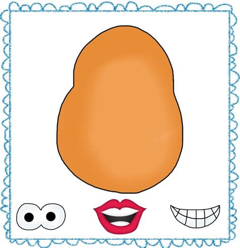 Mr potato head, Mr potato head printable, Potato heads