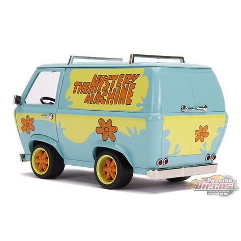 Scooby Doo Mystery Machines Avec Figurines Scooby Shaggy Jada