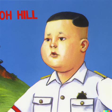 Ai Art 1980s North Korean Propaganda Poster Of Bobby Hill R