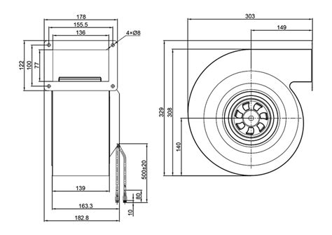 ec single inlet centrifugal fan mm  atocom