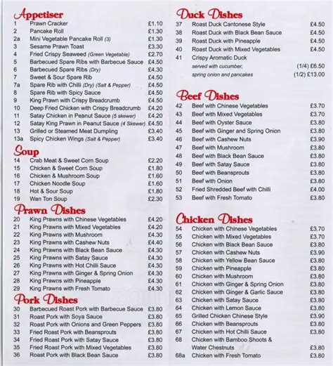 Golden Dragon Menu Menu For Golden Dragon Walthamstow London Zomato Uk