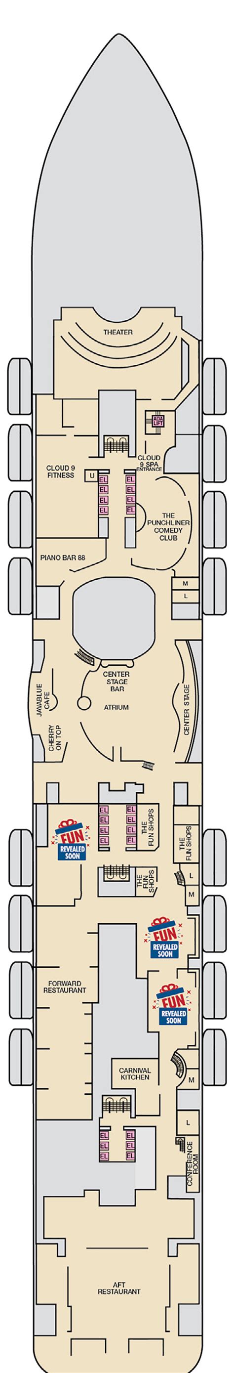 Carnival Celebration Deck Plans Planet Cruise