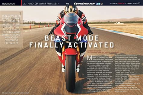 2021 Honda CBR1000RR-R Fireblade SP Review - Cycle News